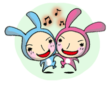 Rabbit Girl "USAPO" sticker #358502