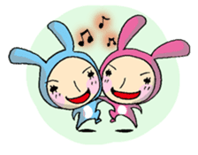 Rabbit Girl "USAPO" sticker #358502
