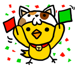 Headdress Cat sticker #358587