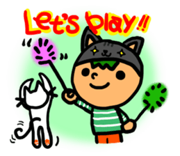 Headdress Cat sticker #358592