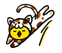 Headdress Cat sticker #358598