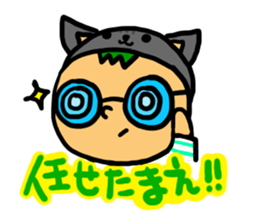Headdress Cat sticker #358604