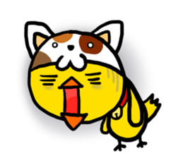 Headdress Cat sticker #358606