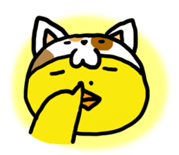 Headdress Cat sticker #358611