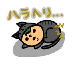 Headdress Cat sticker #358616