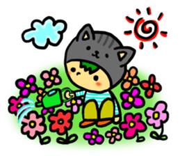 Headdress Cat sticker #358623