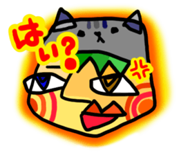 Headdress Cat sticker #358624
