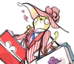 Capitalist Frog sticker #358832