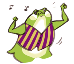 Capitalist Frog sticker #358836