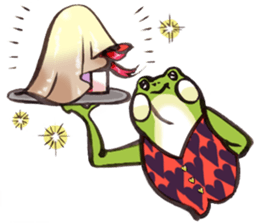 Capitalist Frog sticker #358837