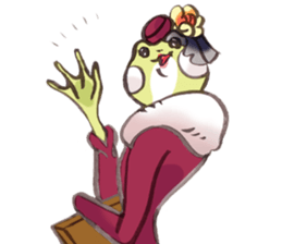 Capitalist Frog sticker #358839