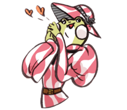 Capitalist Frog sticker #358841