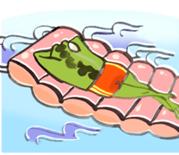 Capitalist Frog sticker #358845