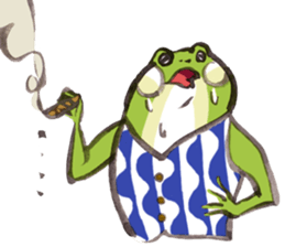 Capitalist Frog sticker #358850