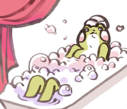 Capitalist Frog sticker #358858