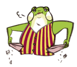 Capitalist Frog sticker #358862