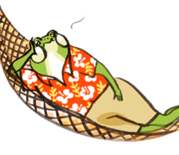 Capitalist Frog sticker #358863