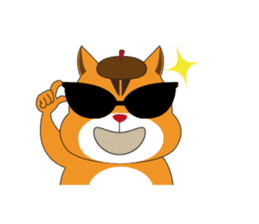 Chill-chan on Vacation sticker #359029