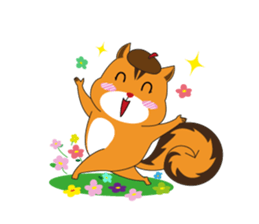 Chill-chan on Vacation sticker #359031