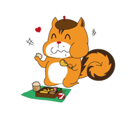 Chill-chan on Vacation sticker #359033