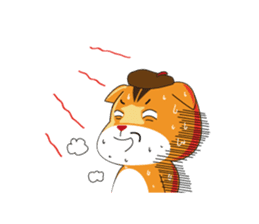 Chill-chan on Vacation sticker #359036