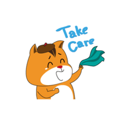 Chill-chan on Vacation sticker #359045