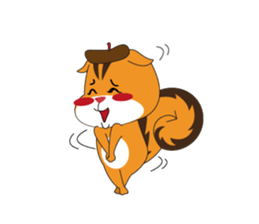 Chill-chan on Vacation sticker #359047