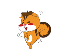 Chill-chan on Vacation sticker #359047