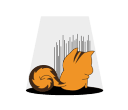 Chill-chan on Vacation sticker #359048