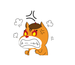 Chill-chan on Vacation sticker #359051