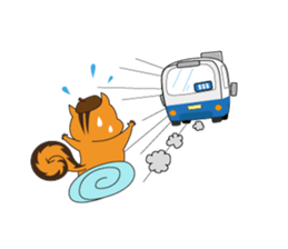 Chill-chan on Vacation sticker #359058