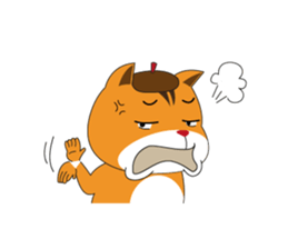 Chill-chan on Vacation sticker #359059