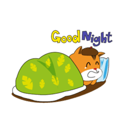 Chill-chan on Vacation sticker #359062