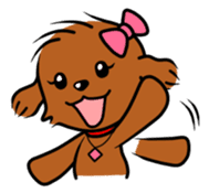 Alice The Teddy Poodle sticker #359186