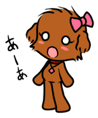 Alice The Teddy Poodle sticker #359189