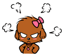 Alice The Teddy Poodle sticker #359195