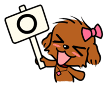 Alice The Teddy Poodle sticker #359197