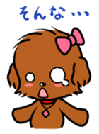 Alice The Teddy Poodle sticker #359207