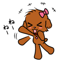 Alice The Teddy Poodle sticker #359218