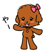 Alice The Teddy Poodle sticker #359220