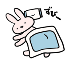 Saya-Neko and Rabbit sticker #359420
