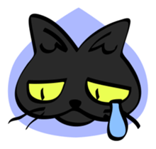 Sunahitsu the cat sticker #359470