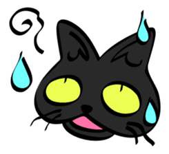 Sunahitsu the cat sticker #359487