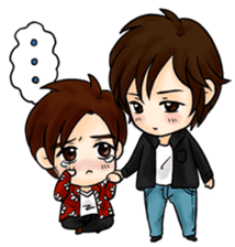 Taro & Jiro sticker #359629