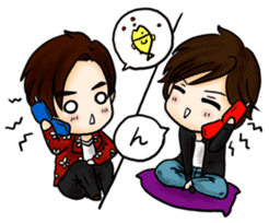 Taro & Jiro sticker #359632