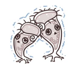 Water fleas and friends sticker #359758