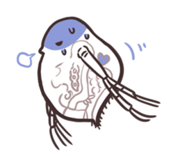 Water fleas and friends sticker #359773