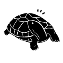 Tortoise life sticker #360069