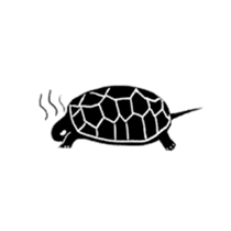 Tortoise life sticker #360071
