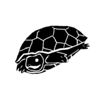 Tortoise life sticker #360073